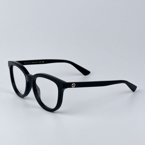 Gucci WomenBlack Oval BRAND NEW Eyeglasses GG1687O 001